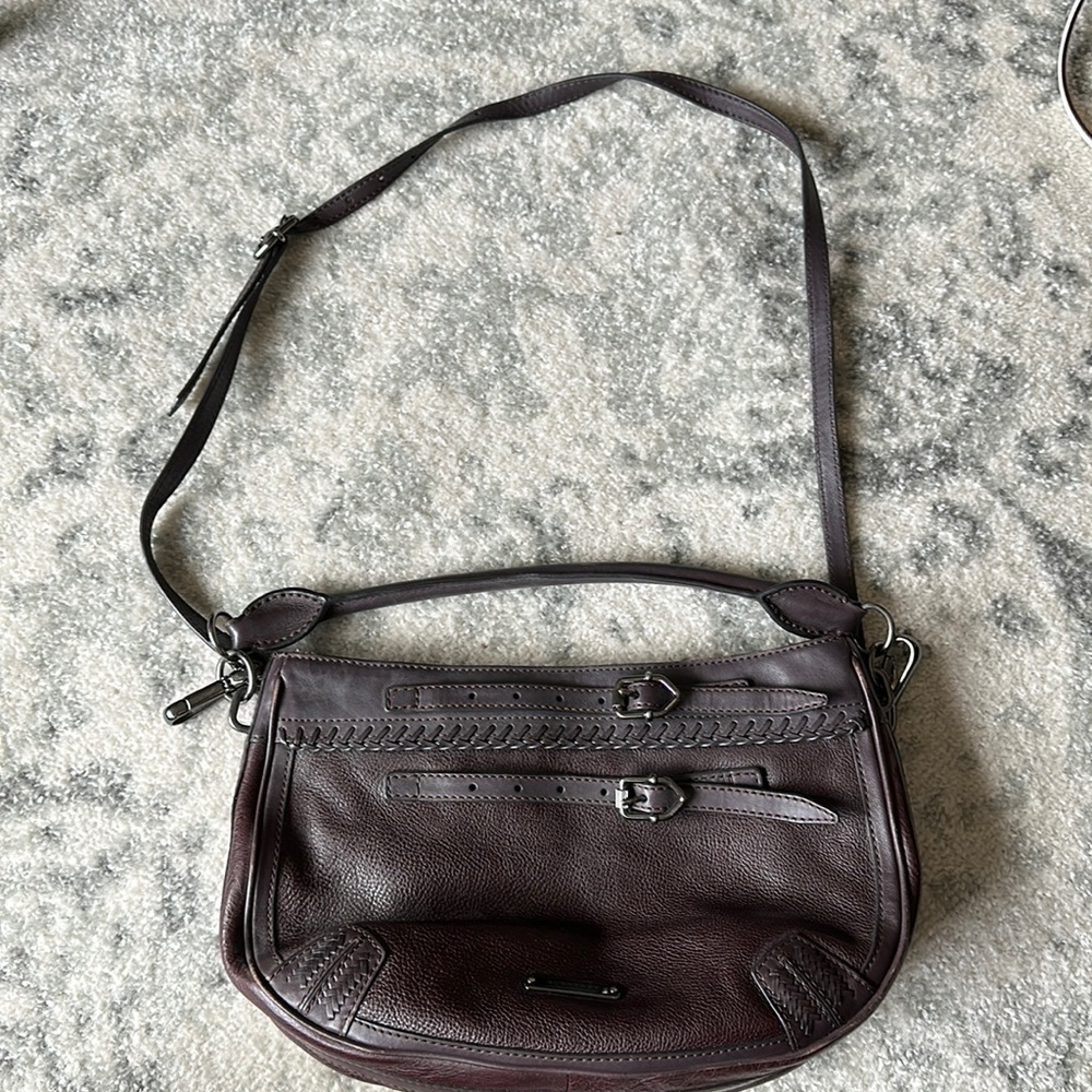 Burberry Leather Handle/Crossbody Bag